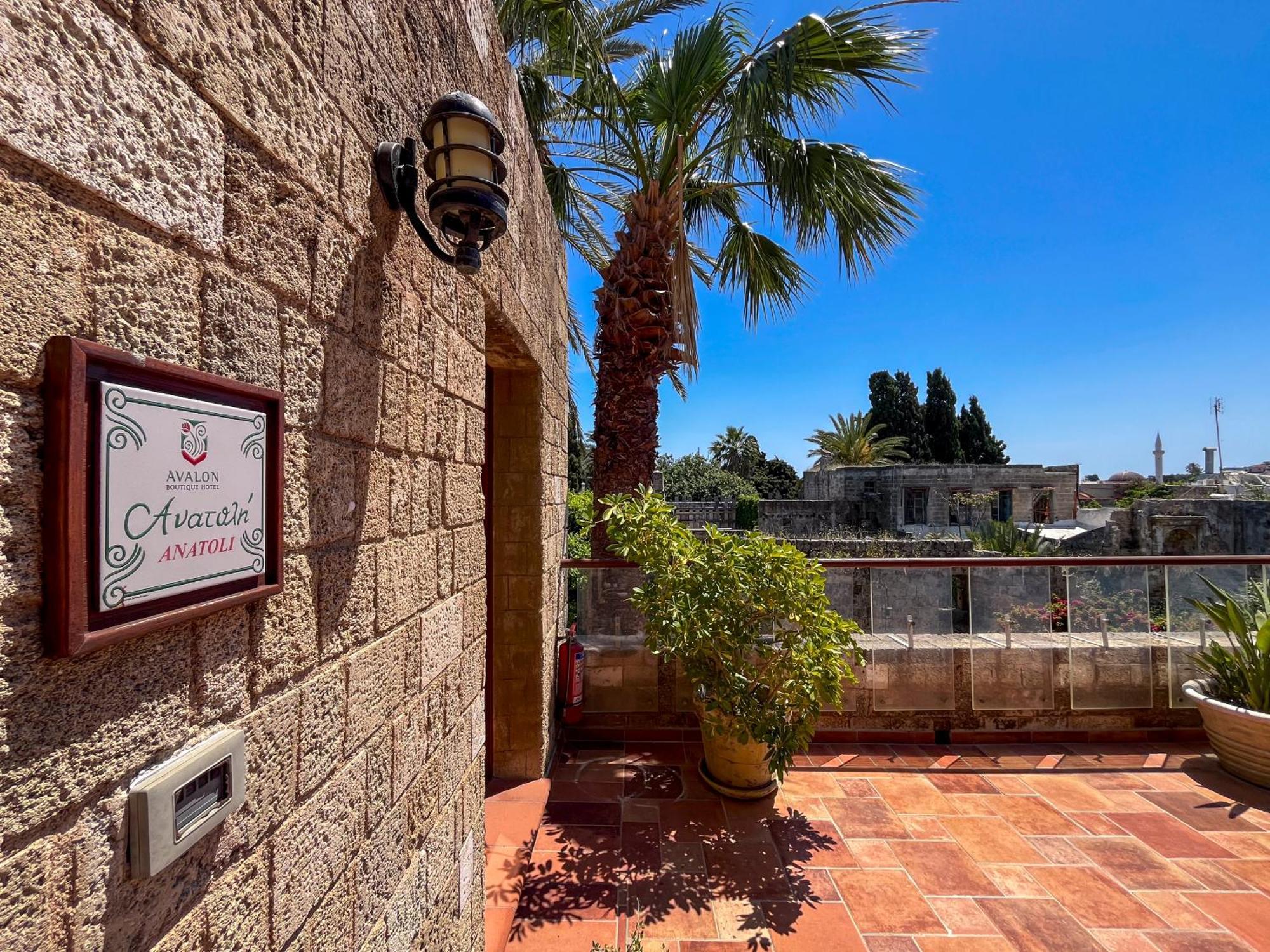 Avalon Boutique Hotel Rhodes Rhodes City Eksteriør billede